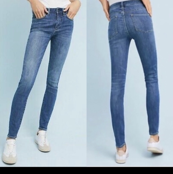 Pilcro and the Letterpress High-Rise Denim Skinny Jeans Size 31 - Picture 1 of 12